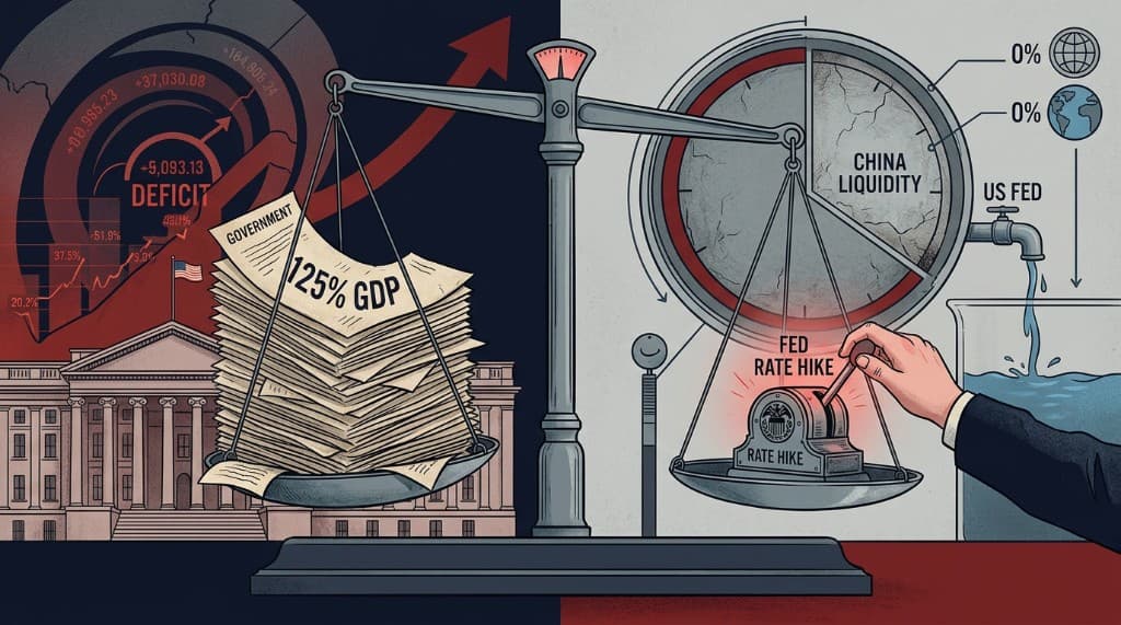 La Trampa Matemática de Warsh: Por Qué la Deuda al 125% del PIB Convierte las Subidas de Tipos en Suicidio Fiscal