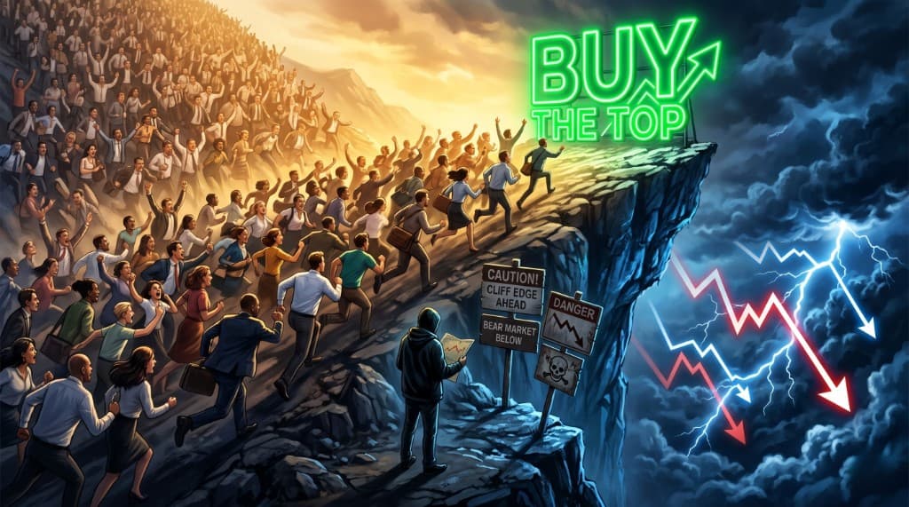 Ahora todos son alcistas — ese es el problema. La reconstrucción de Irán de $250B drenará liquidez. Toca cautela.