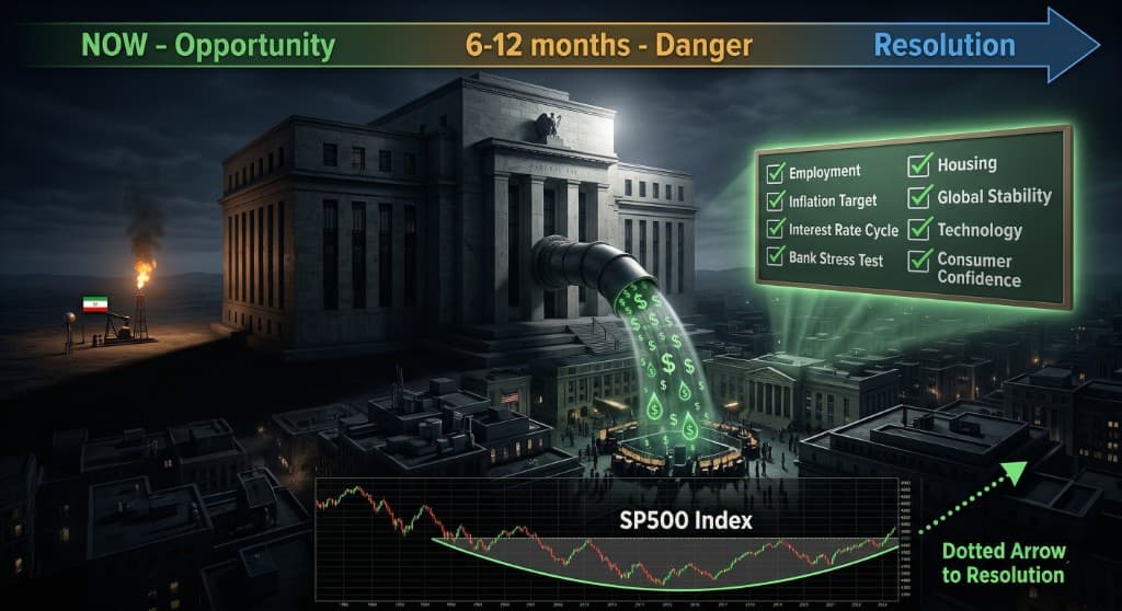 El balance de la Fed es una amenaza mayor que Irán — Y el suelo del mercado está aquí