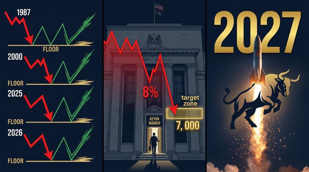 Every New Fed Chair Gets Tested. The SP500 Target Is 7,000. And 2027 Will Be Excellent.