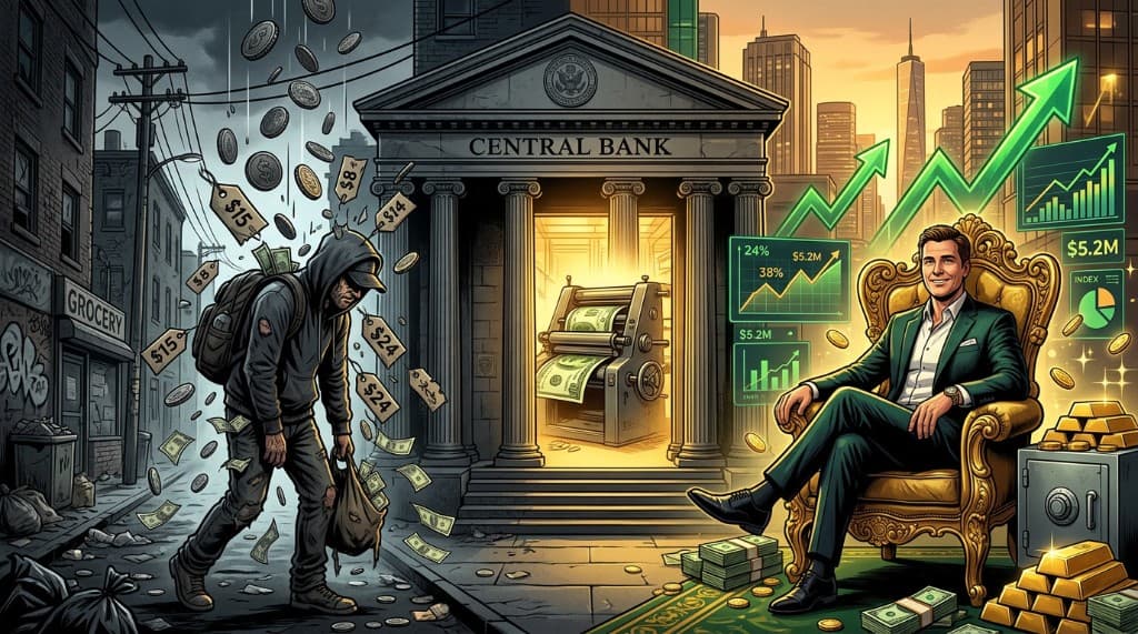 Inflation Is a Tax on the Poor. Assets Are a Machine for the Rich.