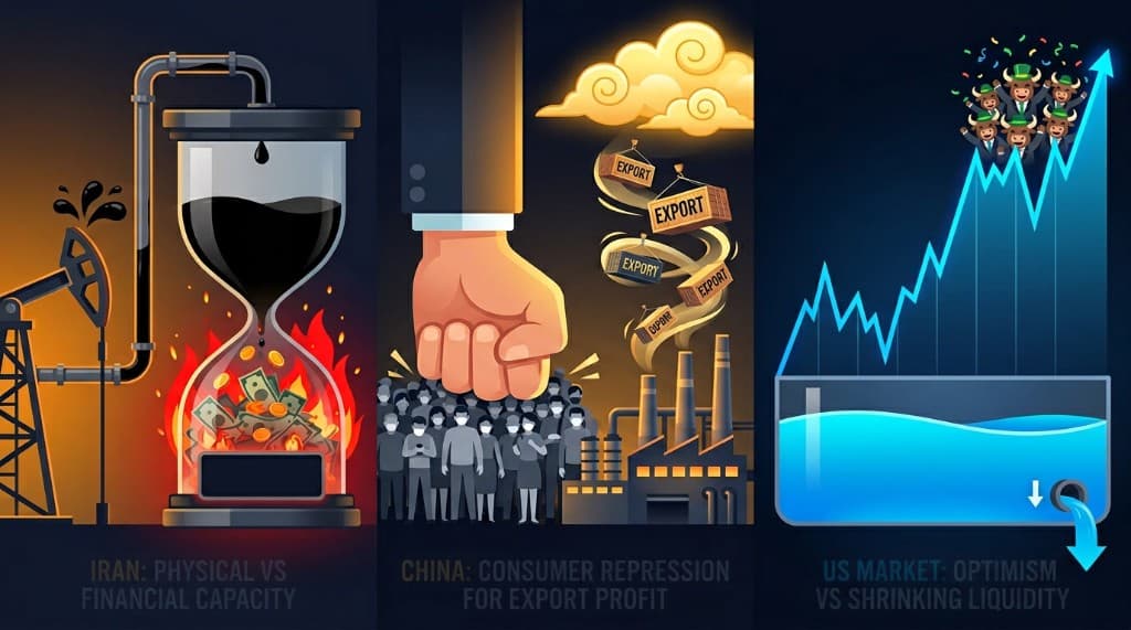 Iran Can Pump Oil for 20 Years but Goes Broke in 4 Months — While China Crushes Its Own Consumers