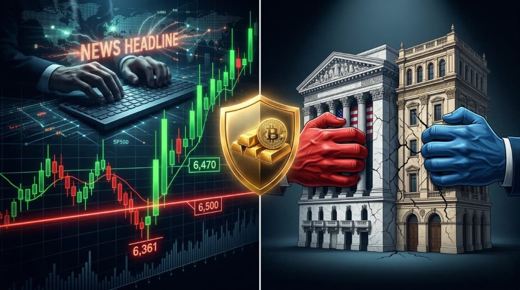 Iran Manipulated SP500 Futures With a Fake Headline — And the Pattern Reveals Who's Really in Control