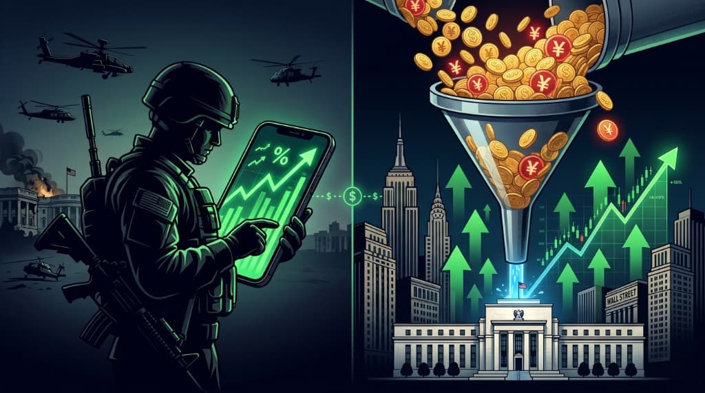 A US Soldier Made $400K Trading on War Intel — While the Deep State Keeps the SP500 Climbing