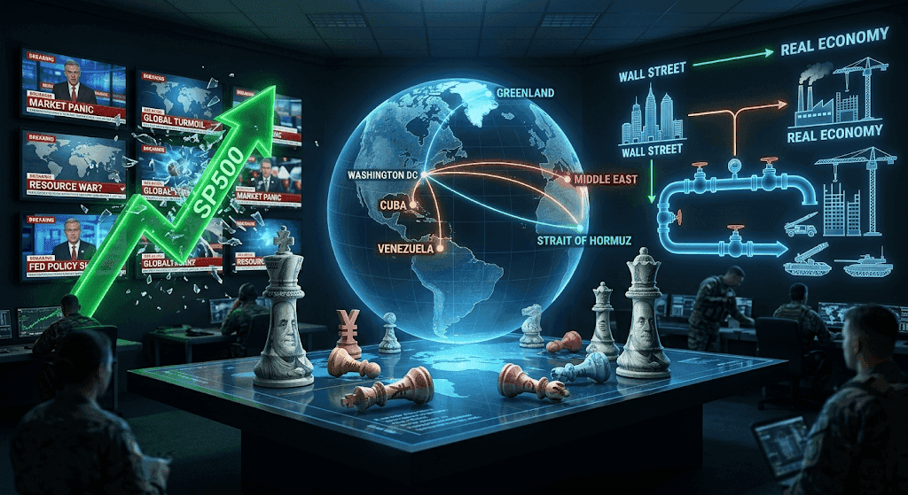 Trump Is Using Chaos as Strategy — And the Dollar, the Market, and the Defense Industry Are All Winning