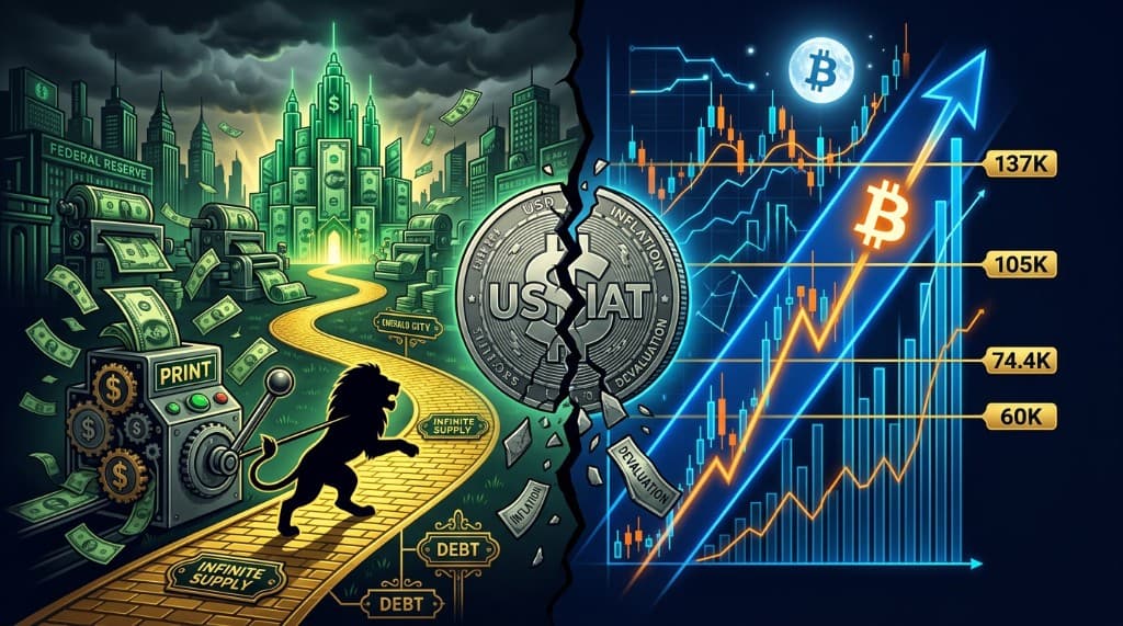 The Wizard of Oz Was About Money All Along — And Bitcoin Is the Answer
