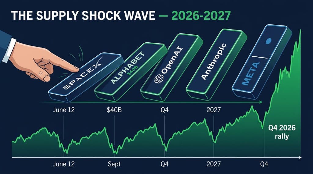 SpaceX Is Just the Beginning: The Equity Supply Shock That Will Define Markets Through 2027